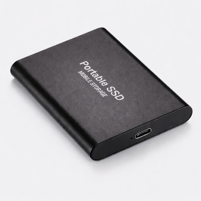 SSD Portable External Drive 512GB Fast Compact USB C Storage 0