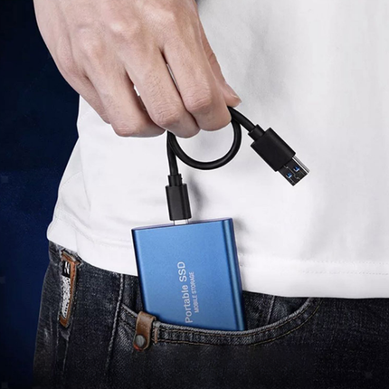 SSD Portable External Drive 512GB Fast Compact USB C Storage 5