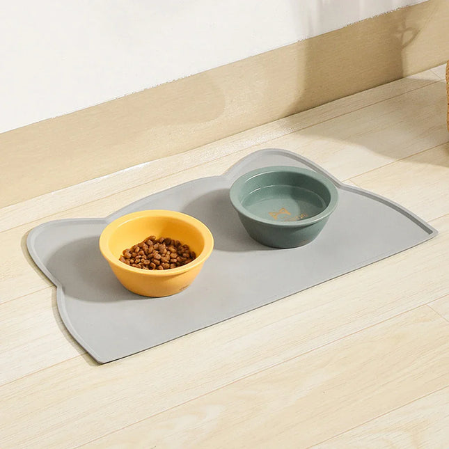 Pet Feeding Mat – Waterproof & Non-Slip Placemat for Clean and Tidy Feeding Areas