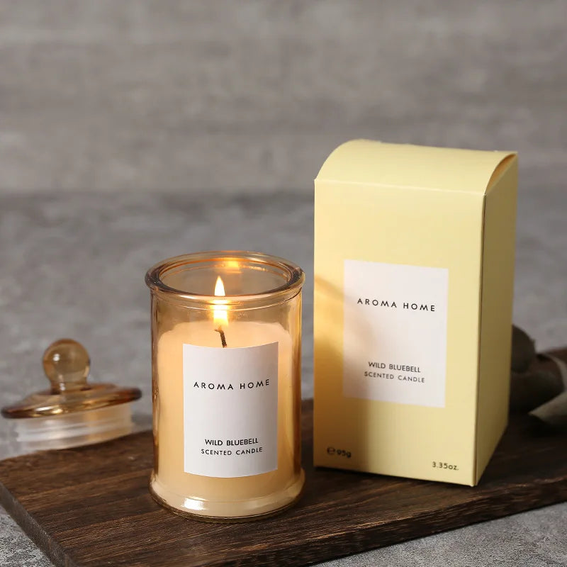 Lysoura – Duftlys i Glas med Sojavoks & Vintage Design til Afslapning og Aromaterapi