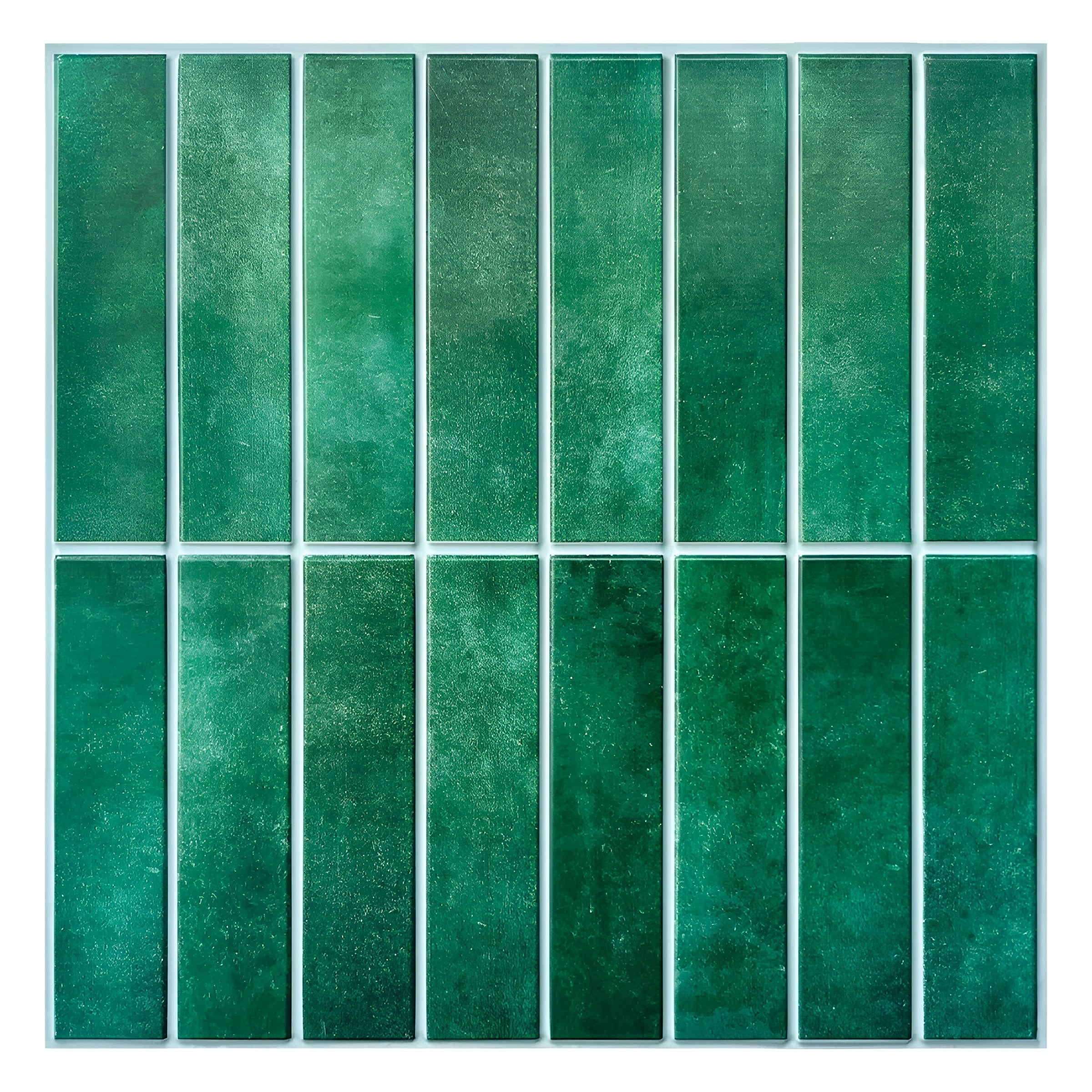 Self-Adhesive Bathroom Wall Panels - 3D Ceramic-Look, Waterproof, Easy Install, 30x30 cm, 10 Panels 2