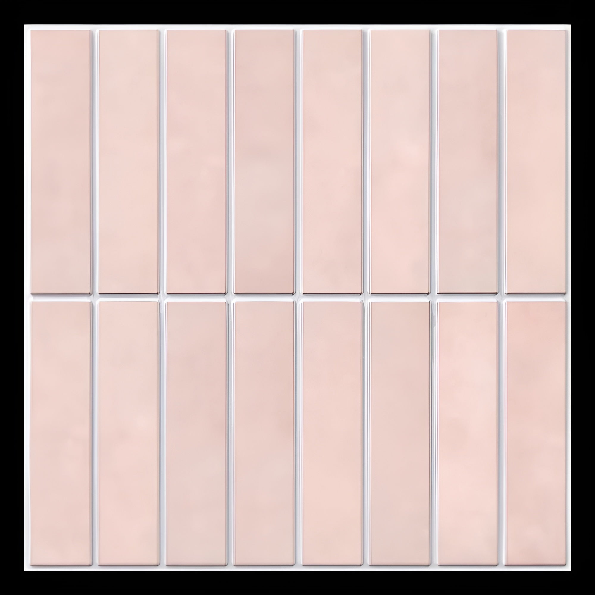 Self-Adhesive Bathroom Wall Panels - 3D Ceramic-Look, Waterproof, Easy Install, 30x30 cm, 10 Panels 3