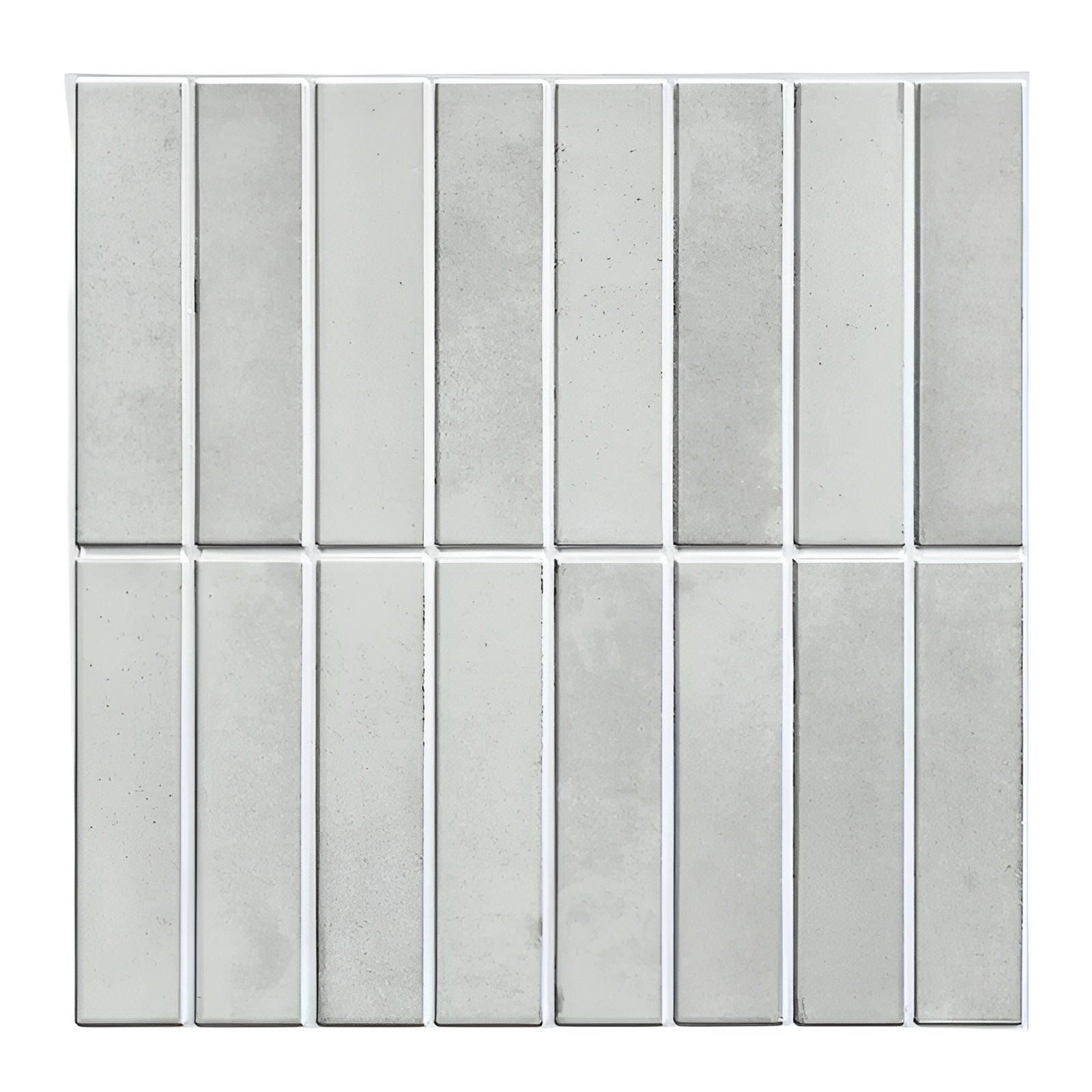 Self-Adhesive Bathroom Wall Panels - 3D Ceramic-Look, Waterproof, Easy Install, 30x30 cm, 10 Panels 4