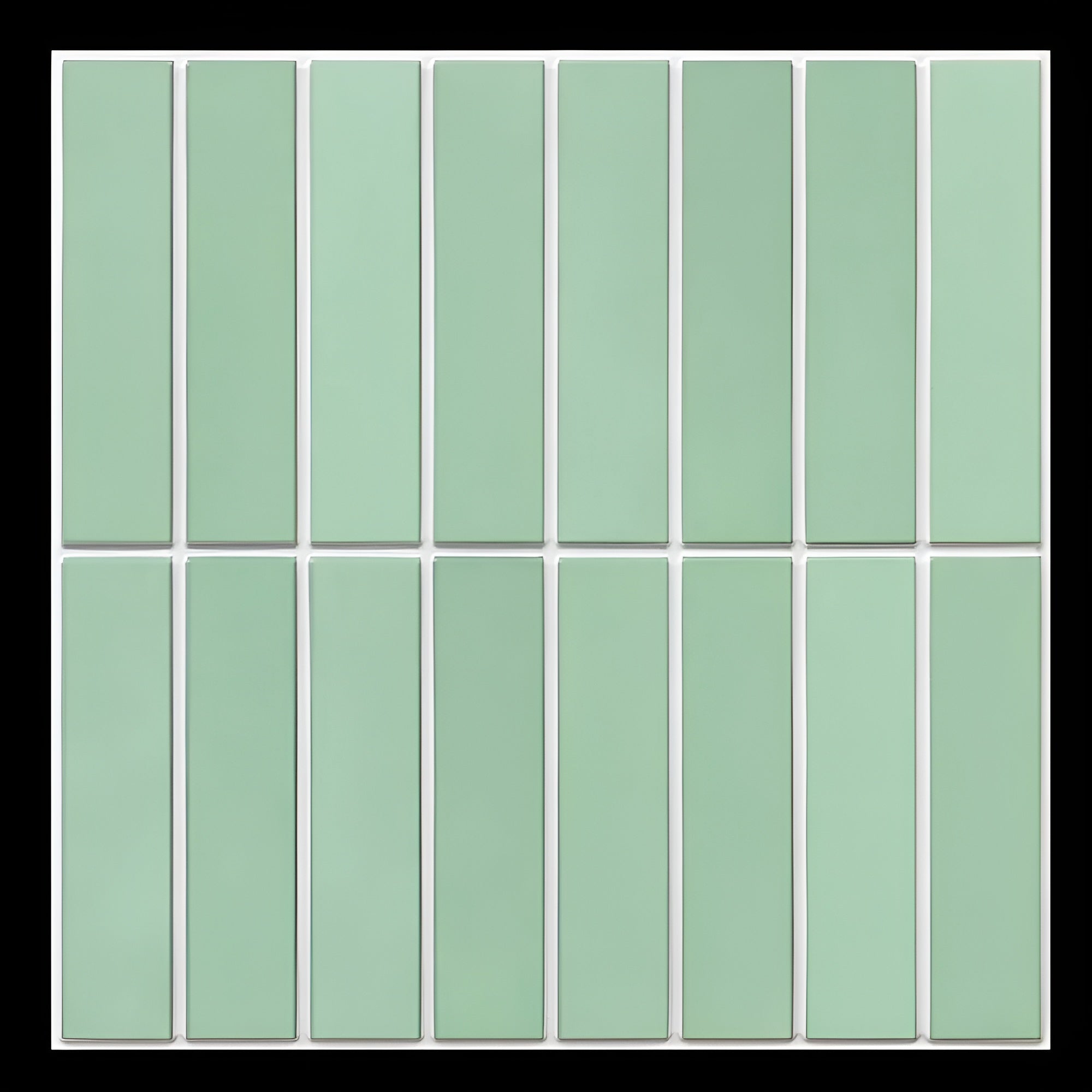 Self-Adhesive Bathroom Wall Panels - 3D Ceramic-Look, Waterproof, Easy Install, 30x30 cm, 10 Panels 7