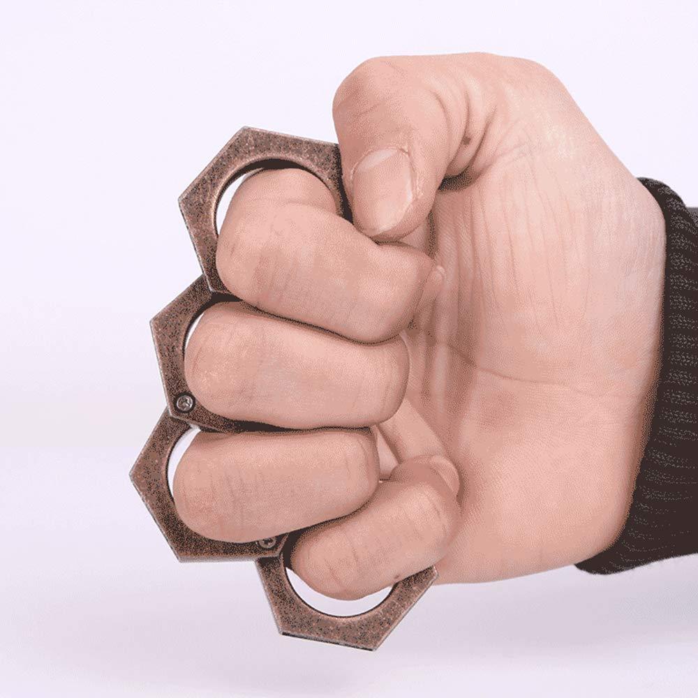 Self Defense Rings Set - Lightweight Zinc Alloy Knuckle Duster for Protection 1