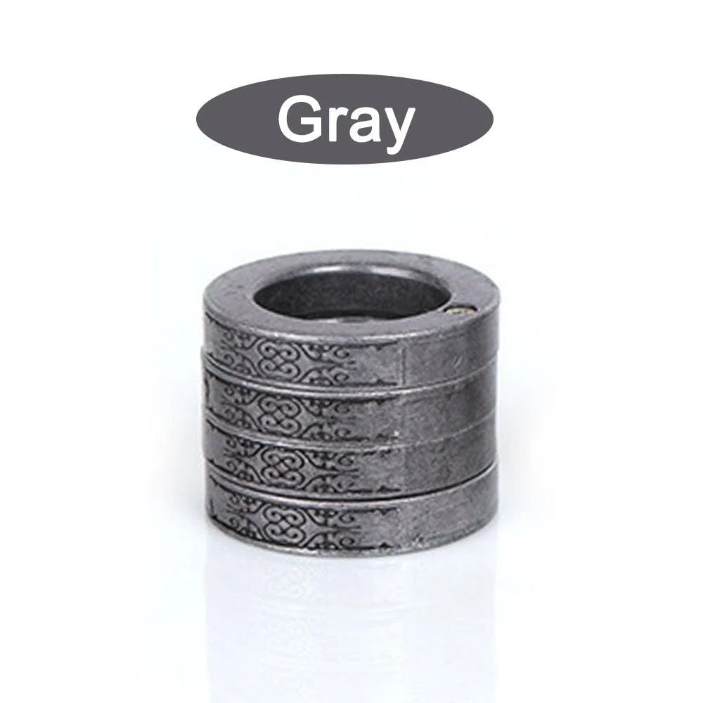 Self Defense Rings Set - Lightweight Zinc Alloy Knuckle Duster for Protection 12