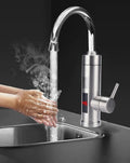 Touchless kitchen faucet