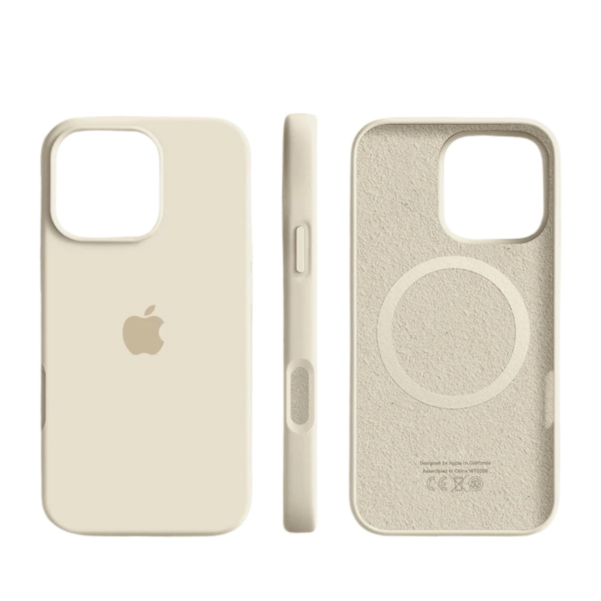 Silicone Case Compatible with MagSafe with Soft Surface for iPhone 0