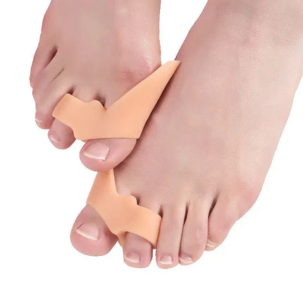 Silikon Gel Zehenspreizer für Hallux Valgus – 2 Stück, Wiederverwendbar, Komfortabel 18