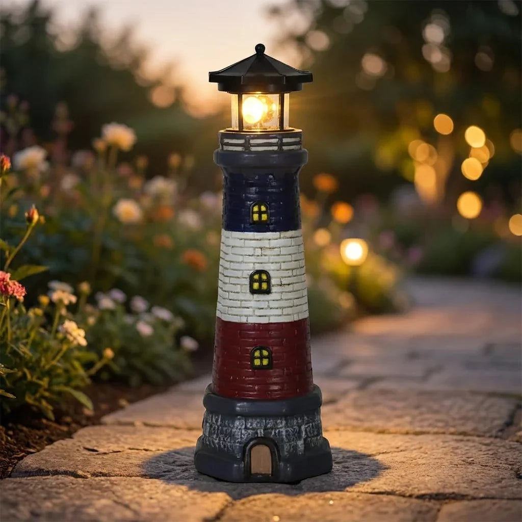 Solar Powered Decorative Lighthouse - Beaconix 1