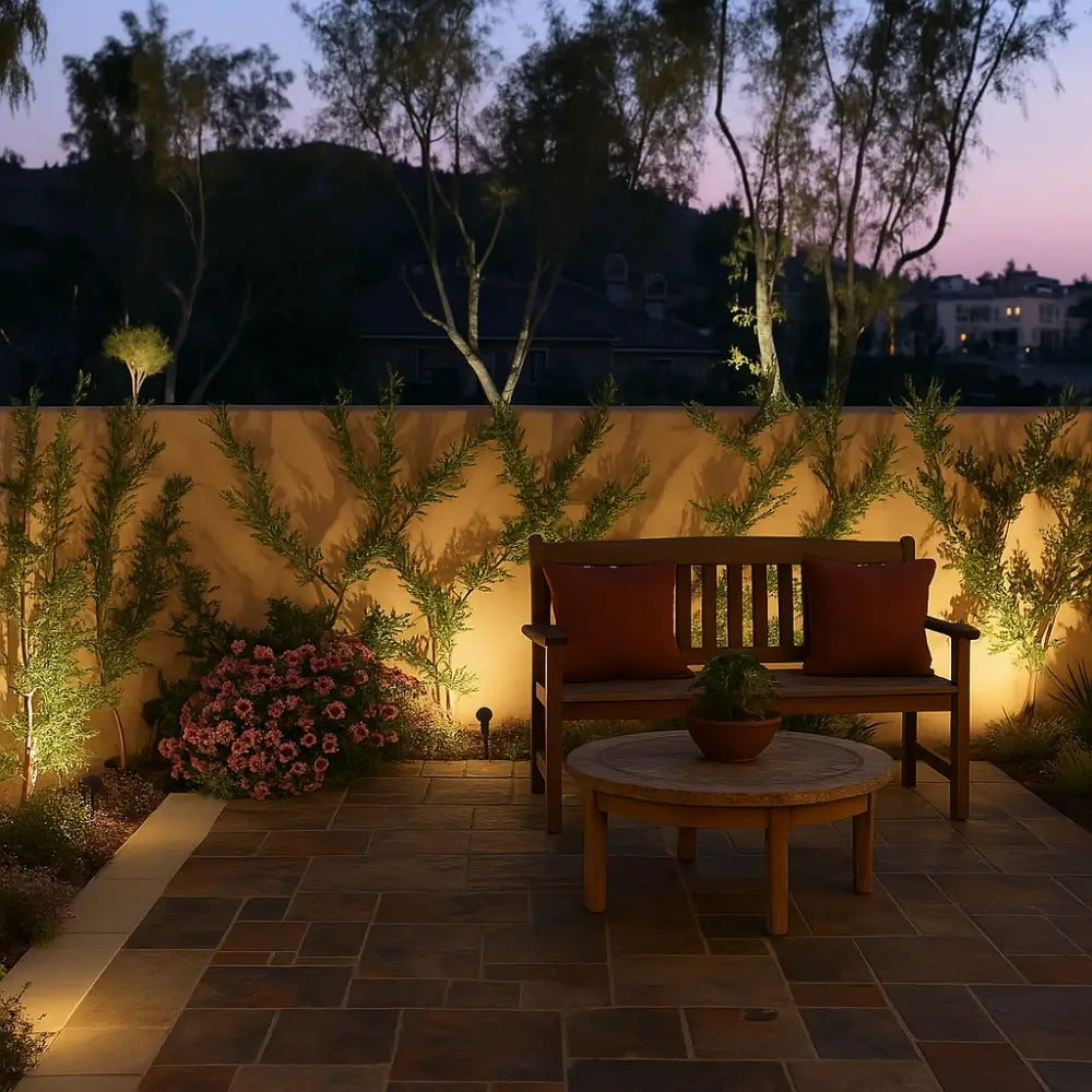 Solar Powered Garden Spotlight 3