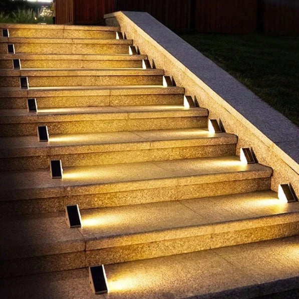 Solar Powered Stair Lights 0