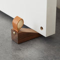 Solid Wood Door Stop Wedge with Non-Slip Base for Indoor Use 1