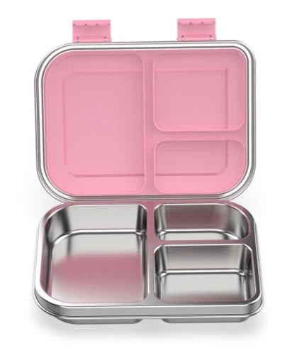 Stainless Steel Lunchbox – 975 ml Bento Box with 3 Compartments & Leakproof Lid 21