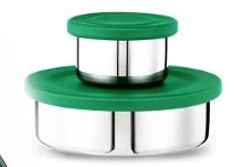 Stainless Steel Lunchbox – 975 ml Bento Box with 3 Compartments & Leakproof Lid 23