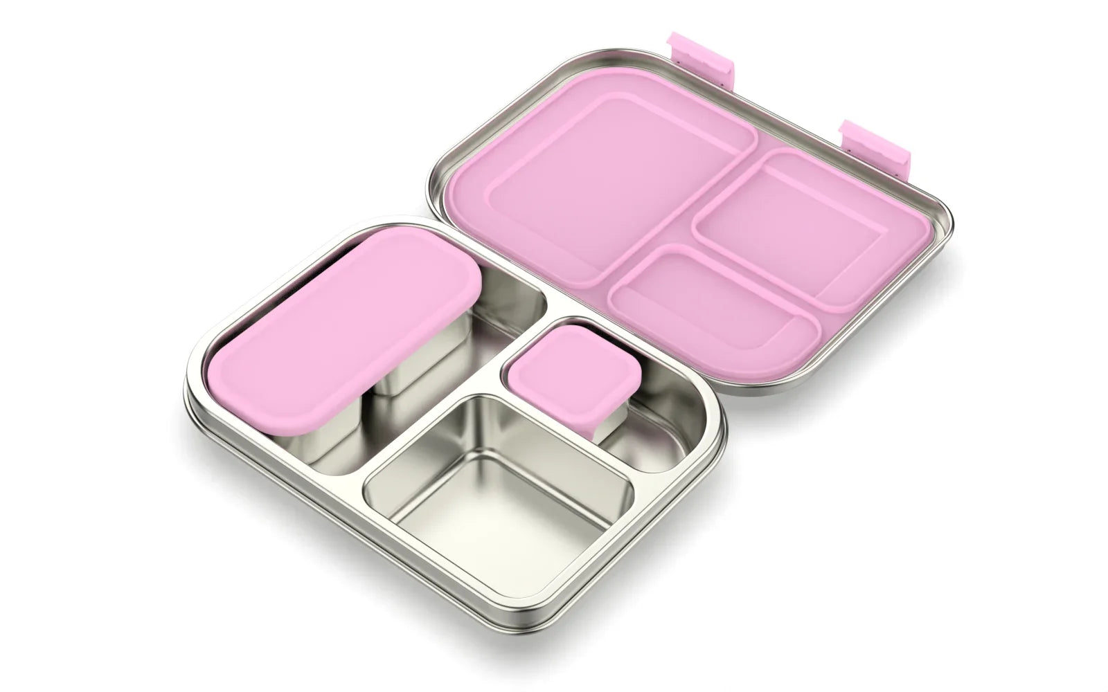 Stainless Steel Lunchbox – 975 ml Bento Box with 3 Compartments & Leakproof Lid 28