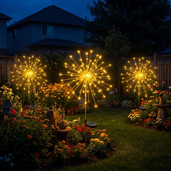 Starburst Garden Stake Light – Twinkling Pathway Light in Multi-Packs