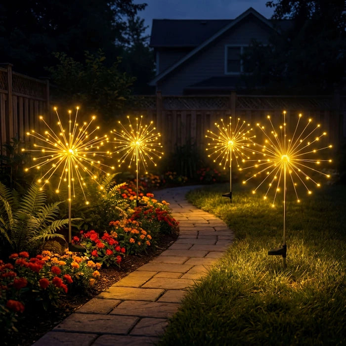 Starburst Garden Stake Light – Twinkling Pathway Light in Multi-Packs