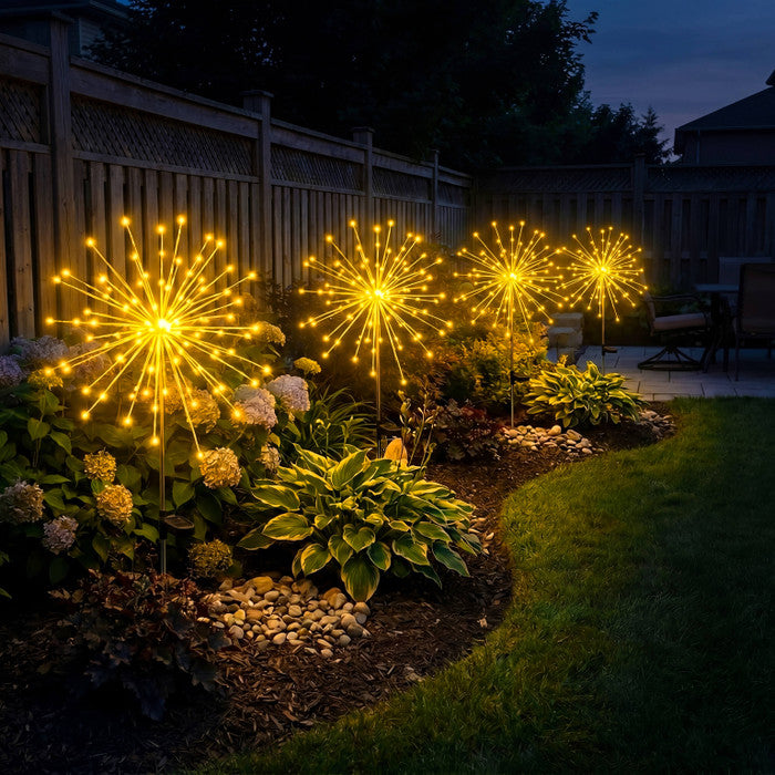 Starburst Garden Stake Light – Twinkling Pathway Light in Multi-Packs