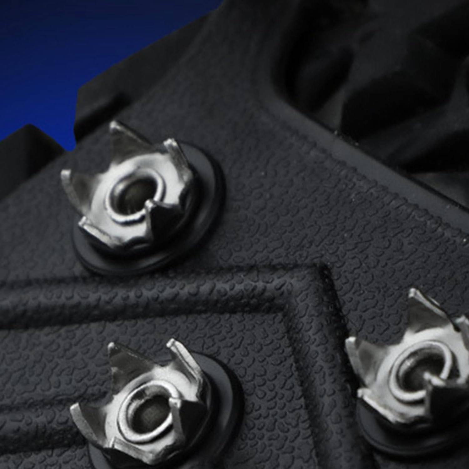 Steel Shoe Spikes with Slip Protection for Winter Walking - 8 Durable Spikes 5