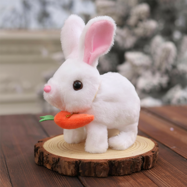 Stuffed Animal Bunny Toy Interactive Rabbit Toy Sound Moving 1