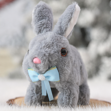Stuffed Animal Bunny Toy Interactive Rabbit Toy Sound Moving 6