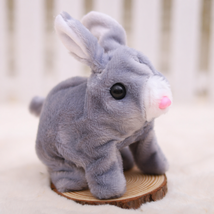 Stuffed Animal Bunny Toy Interactive Rabbit Toy Sound Moving 7