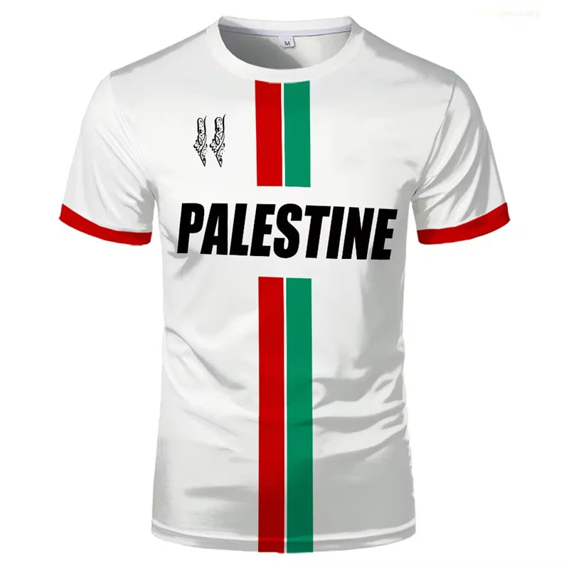 T-Shirt Heren met 3D-Print, Korte Mouwen, Casual Stijl, Zachte Polyestervezel 0