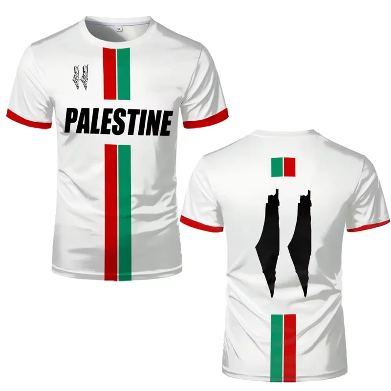 T-Shirt Heren met 3D-Print, Korte Mouwen, Casual Stijl, Zachte Polyestervezel 1