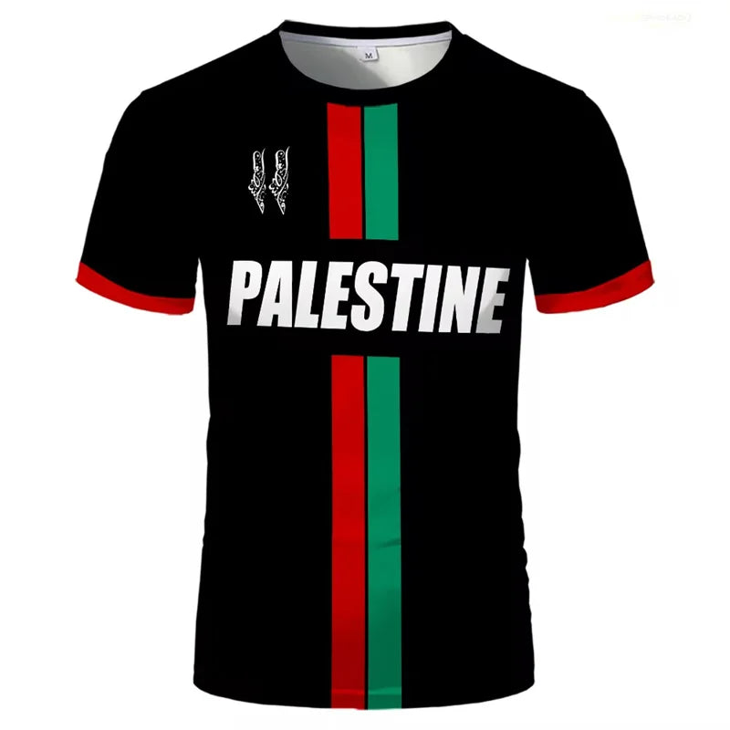 T-Shirt Heren met 3D-Print, Korte Mouwen, Casual Stijl, Zachte Polyestervezel 4
