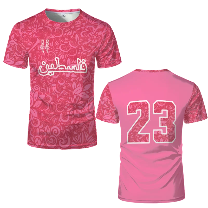 T-Shirt Heren met 3D-Print, Korte Mouwen, Casual Stijl, Zachte Polyestervezel 8