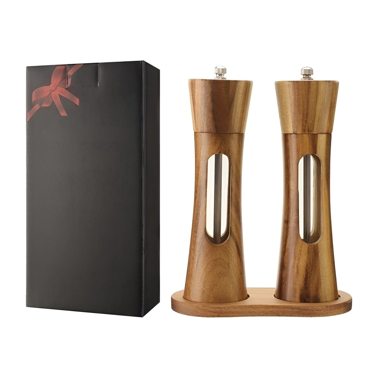 TABLEOAK – Elegante zout- en pepermolens van hout voor nauwkeurig kruiden. 4