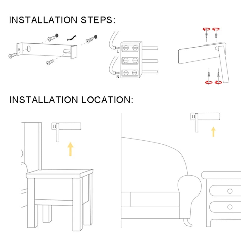 TWIRLLITE – Drehbare LED-Lampe für flexibel verstellbare Bettbeleuchtung 6