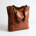 Sac fourre-tout à épaule – Organisateur aspect cuir, fermeture sécurisée et bretelles souples
