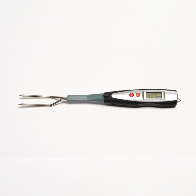 Thermometer BBQ Fork Digital Grill Probe Cooking Tool Stainless Steel 1