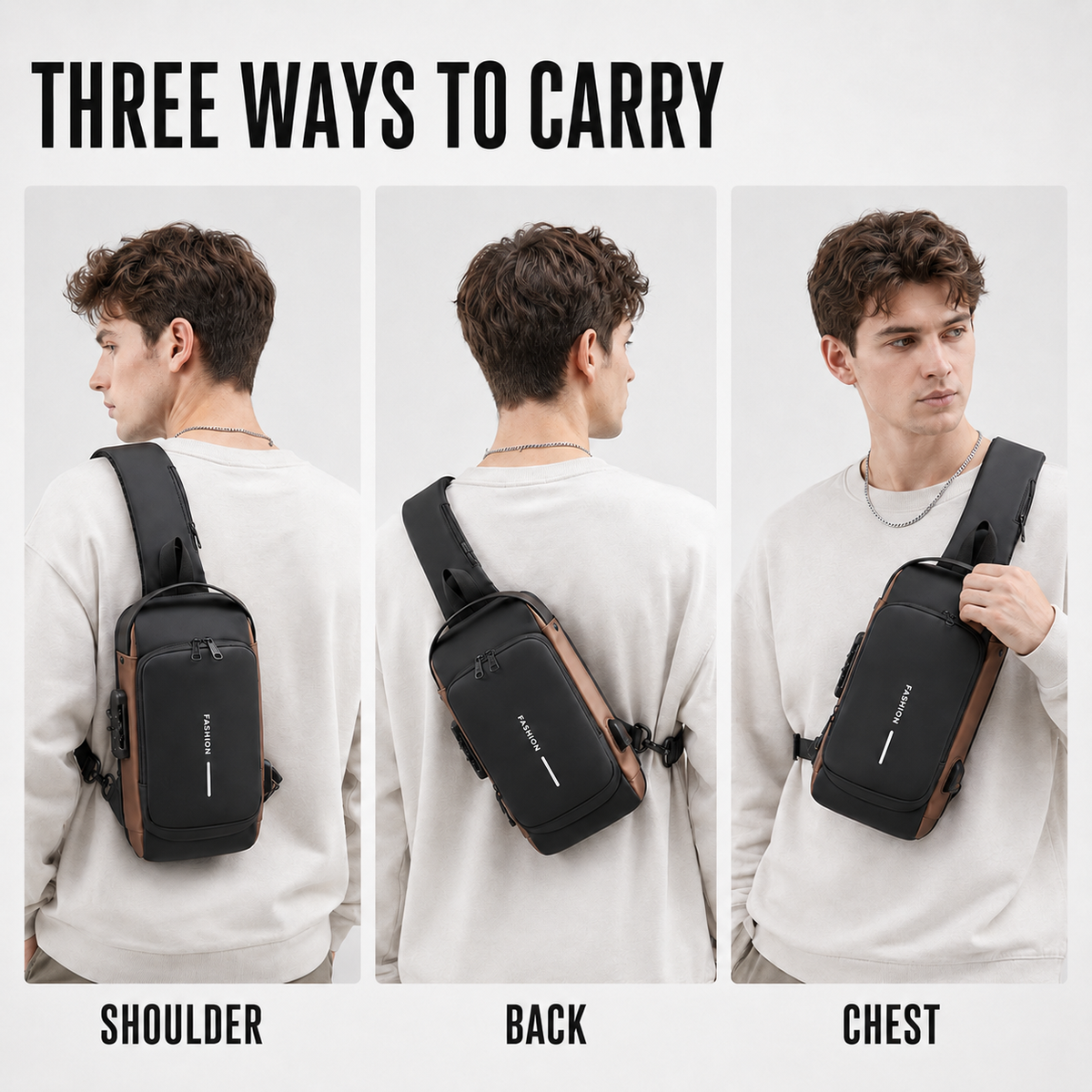 Thrives Outdoor | Anti Theft Chest Sling Bag 6