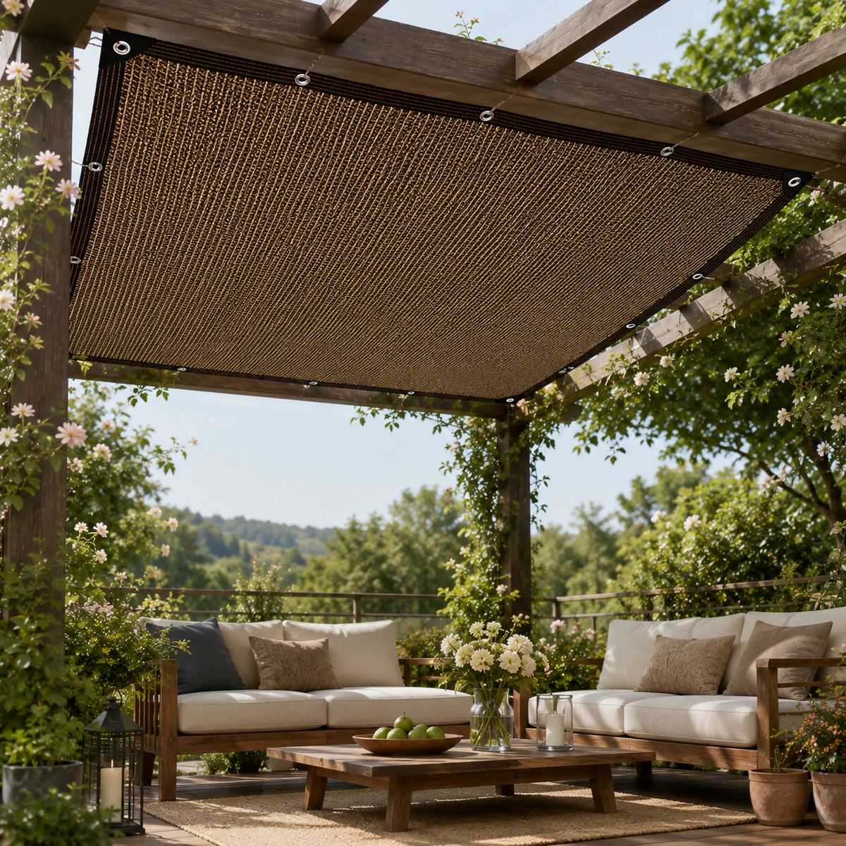 Thrives Outdoor | Aurevo Retractable Side Shade Panel 1