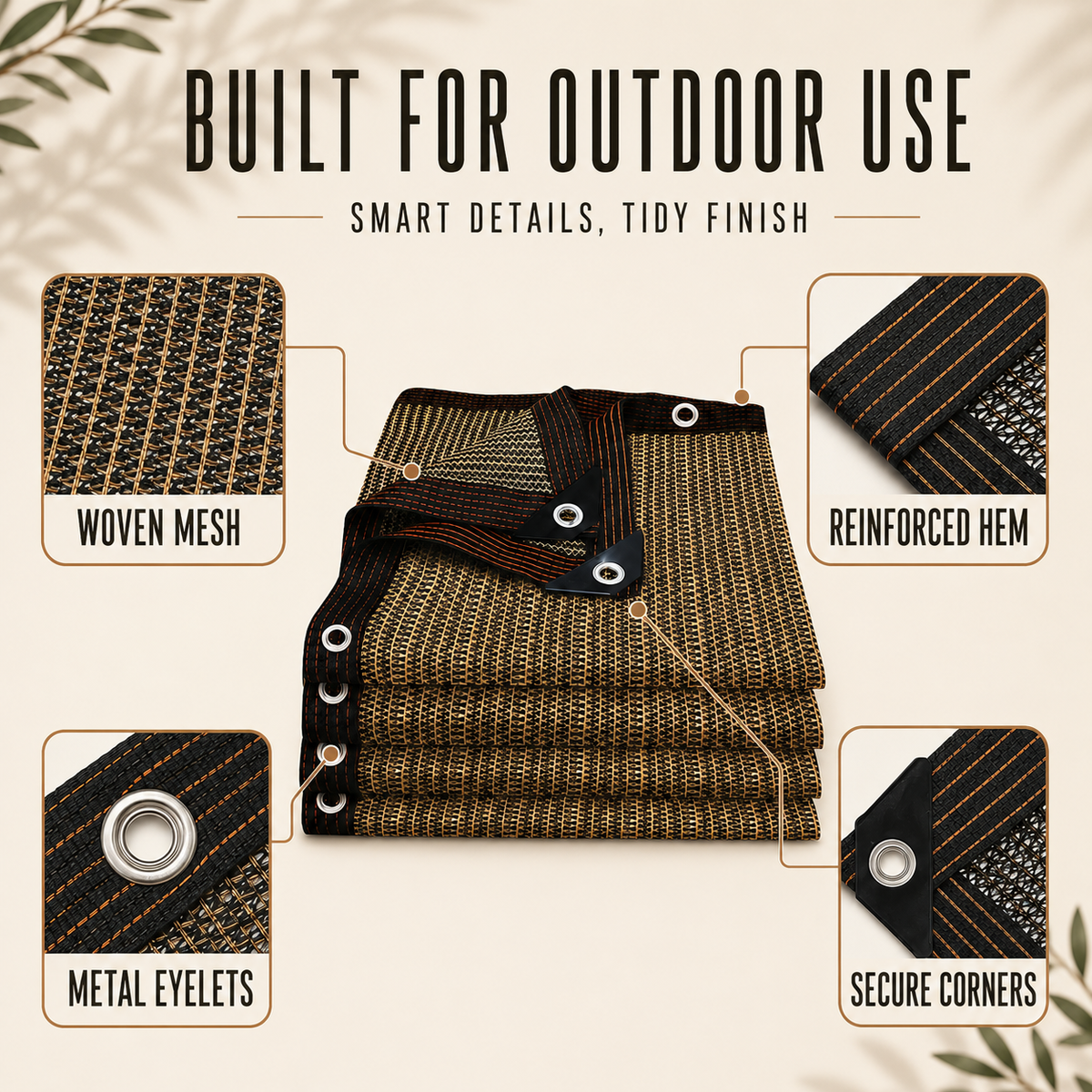 Thrives Outdoor | Aurevo Retractable Side Shade Panel 2