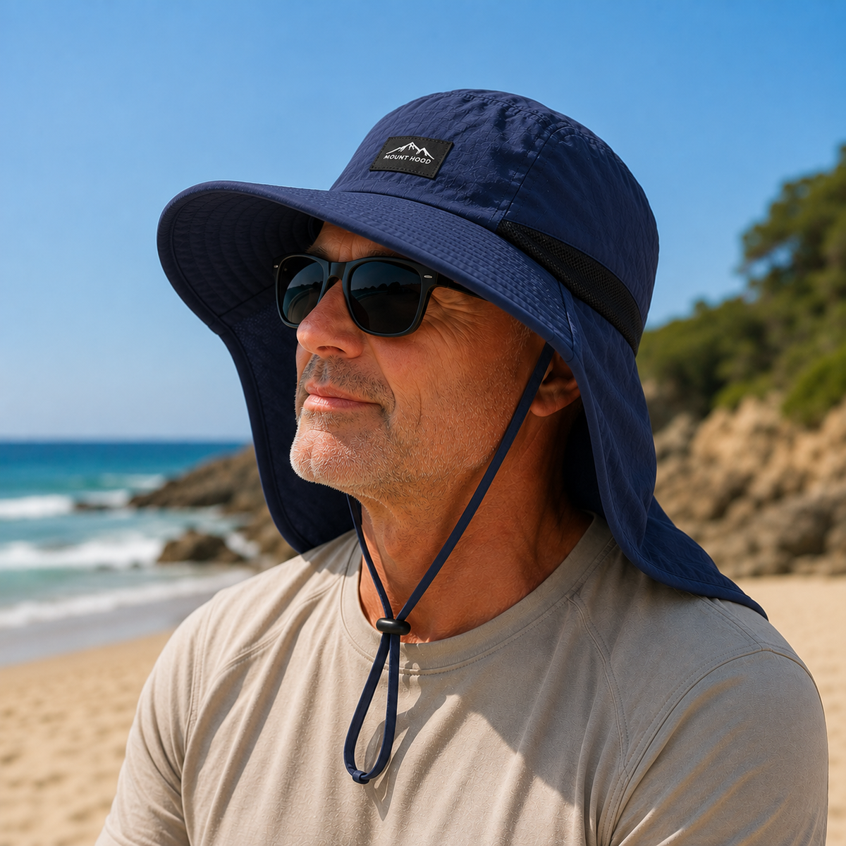 Thrives Outdoor | Brimveil Sun Protection Hat with Neck Flap | UPF 50+ 9