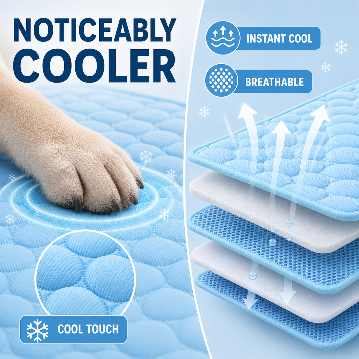Thrives Outdoor | Chillpaw Quilted Cooling Mat For Pets 2