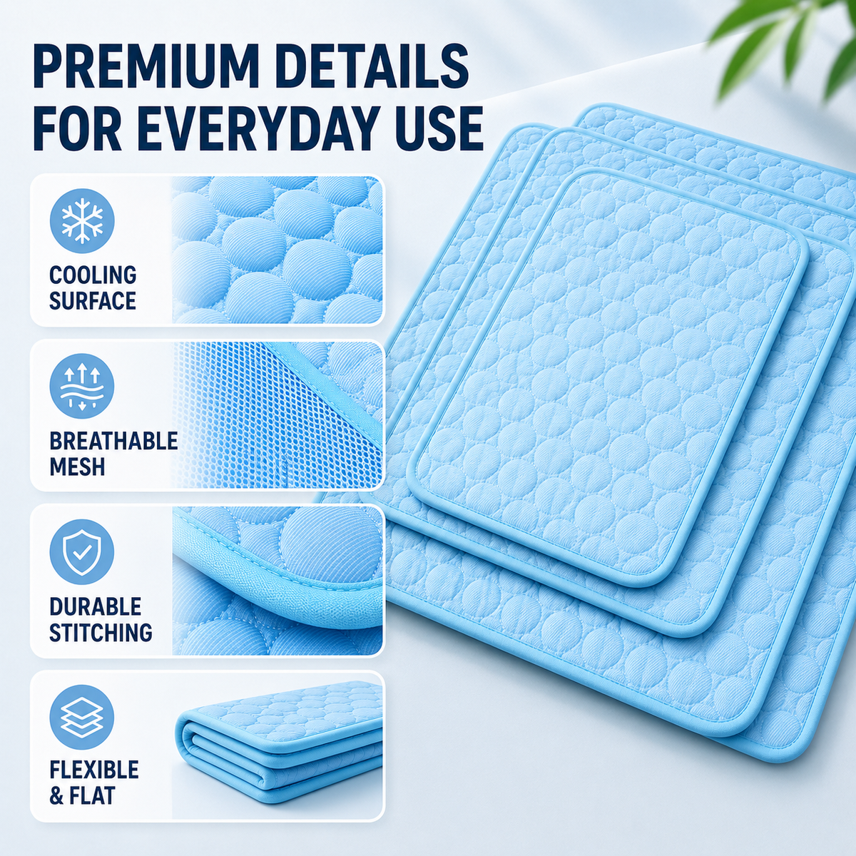 Thrives Outdoor | Chillpaw Quilted Cooling Mat For Pets 5