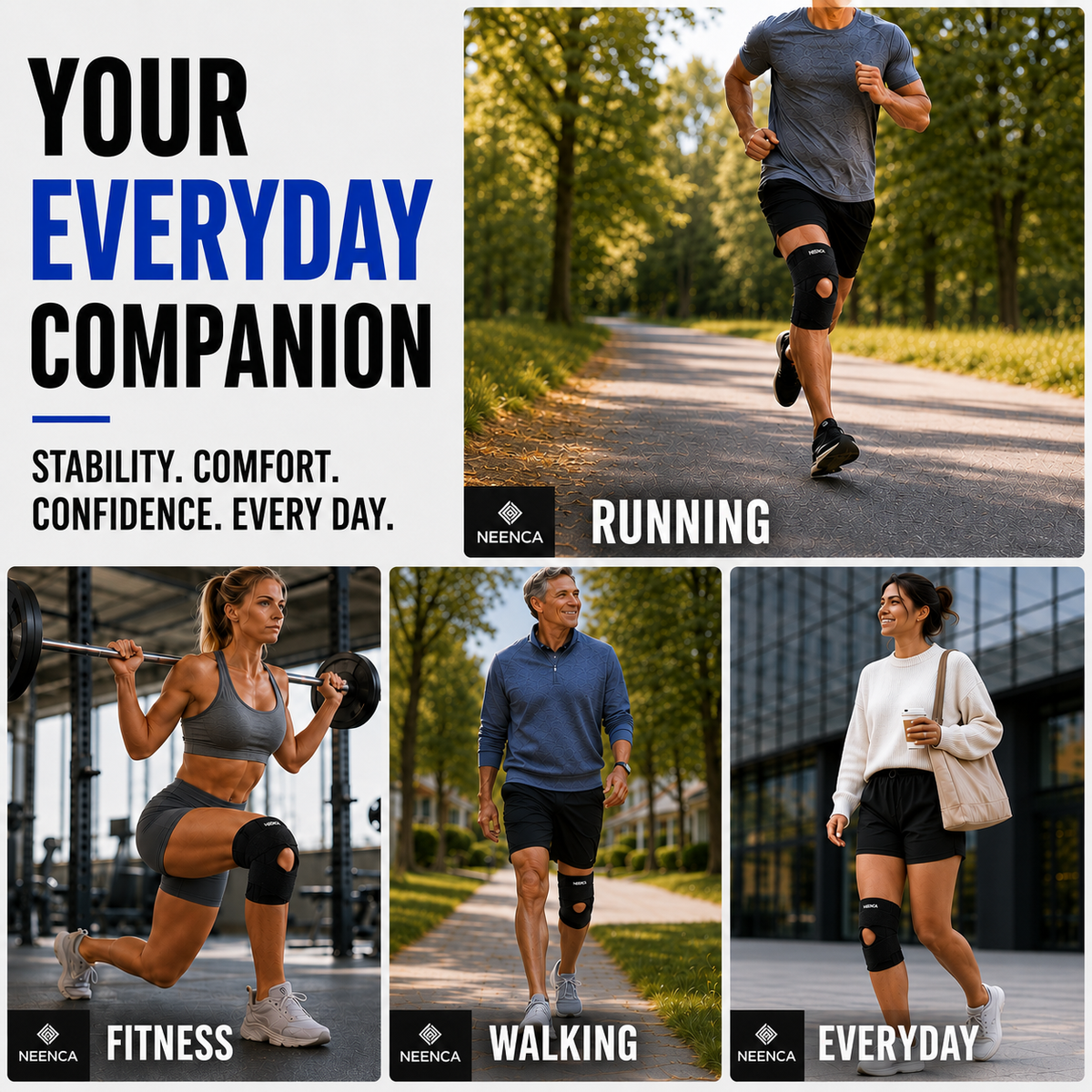 Thrives Outdoor | KnevoFix Adjustable Knee Support Brace 8