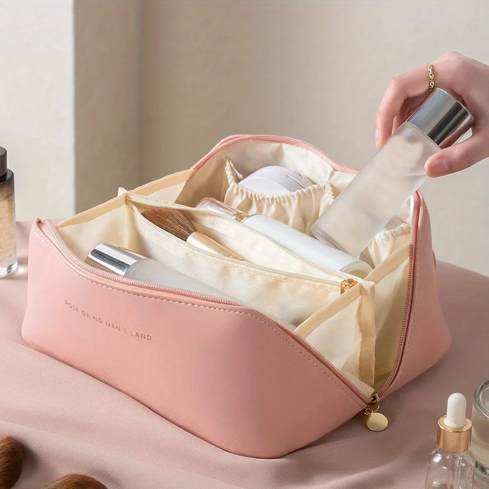 Thrives Outdoor | Luxelette Zip Top Travel Makeup Bag 8
