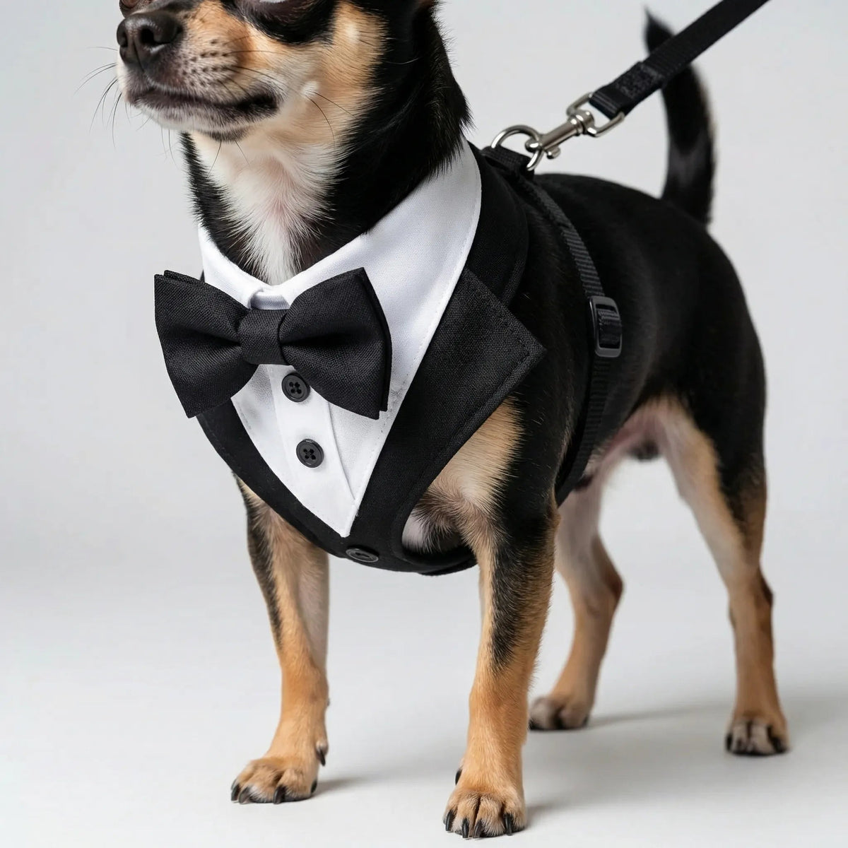 Thrives Outdoor | Pawxedo Adjustable Bow Tie Vest Harness 0