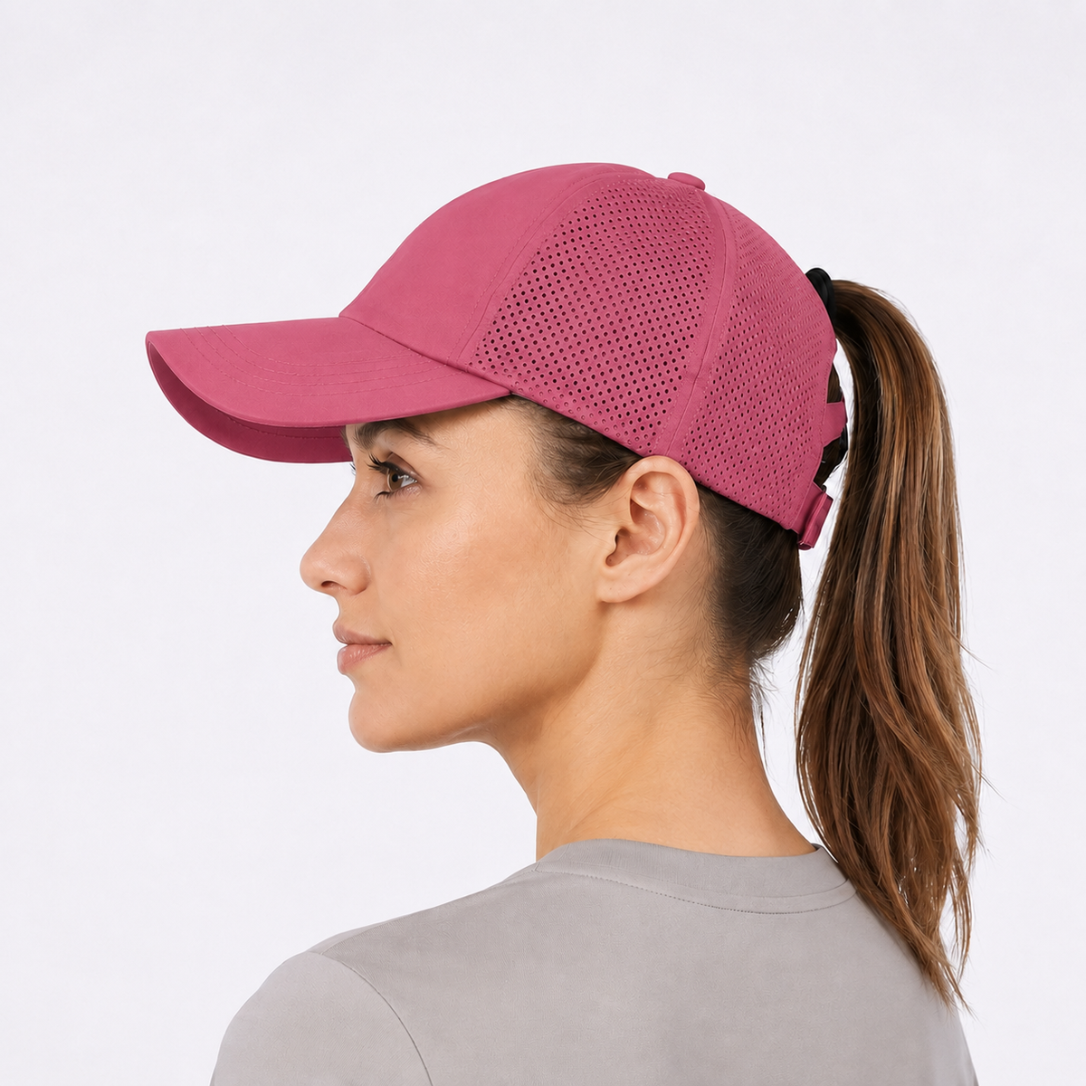 Thrives Outdoor | Ponytaila Crossback Ponytail Sports Cap 7