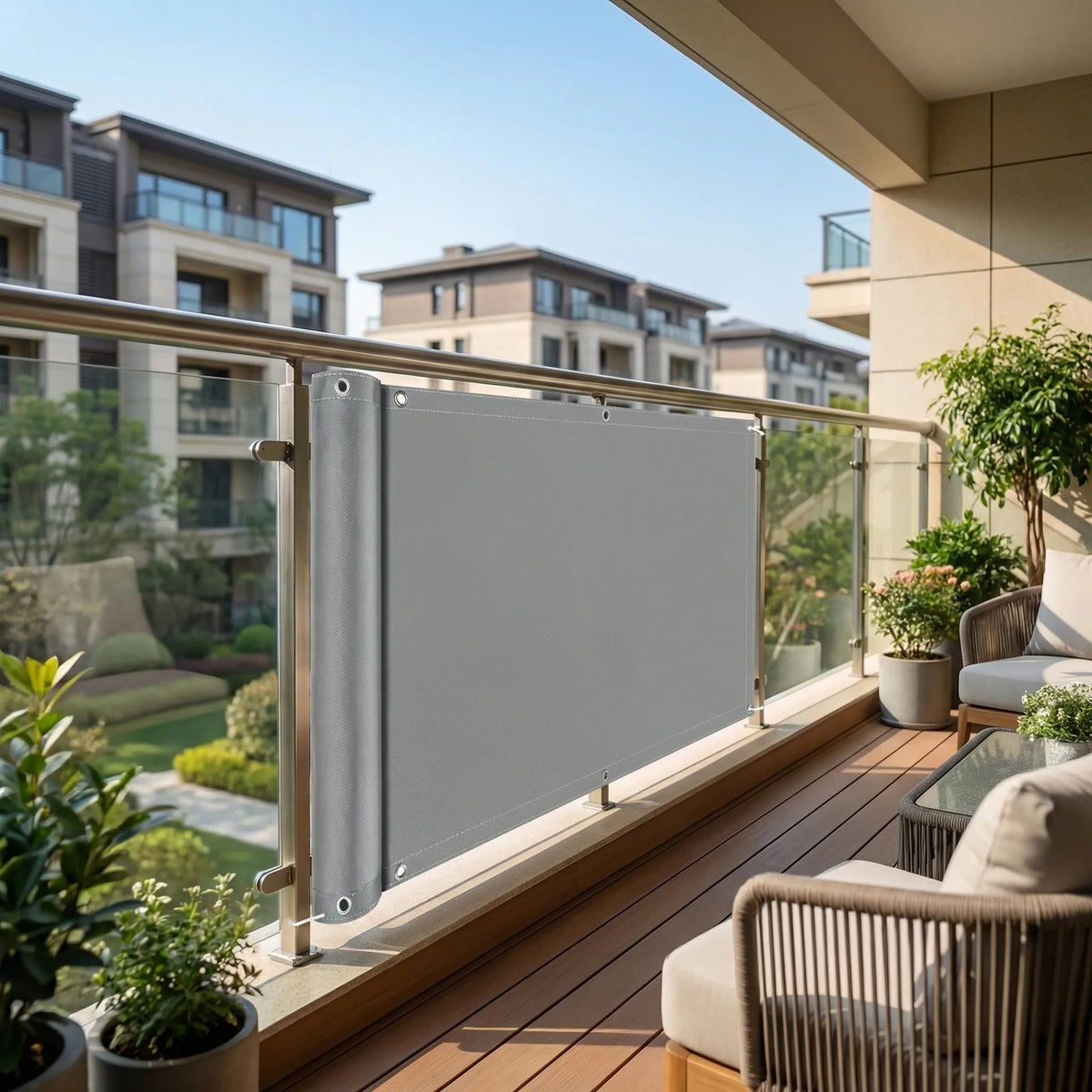 Thrives Outdoor | Privashade Outdoor Privacy Balcony Screen 1