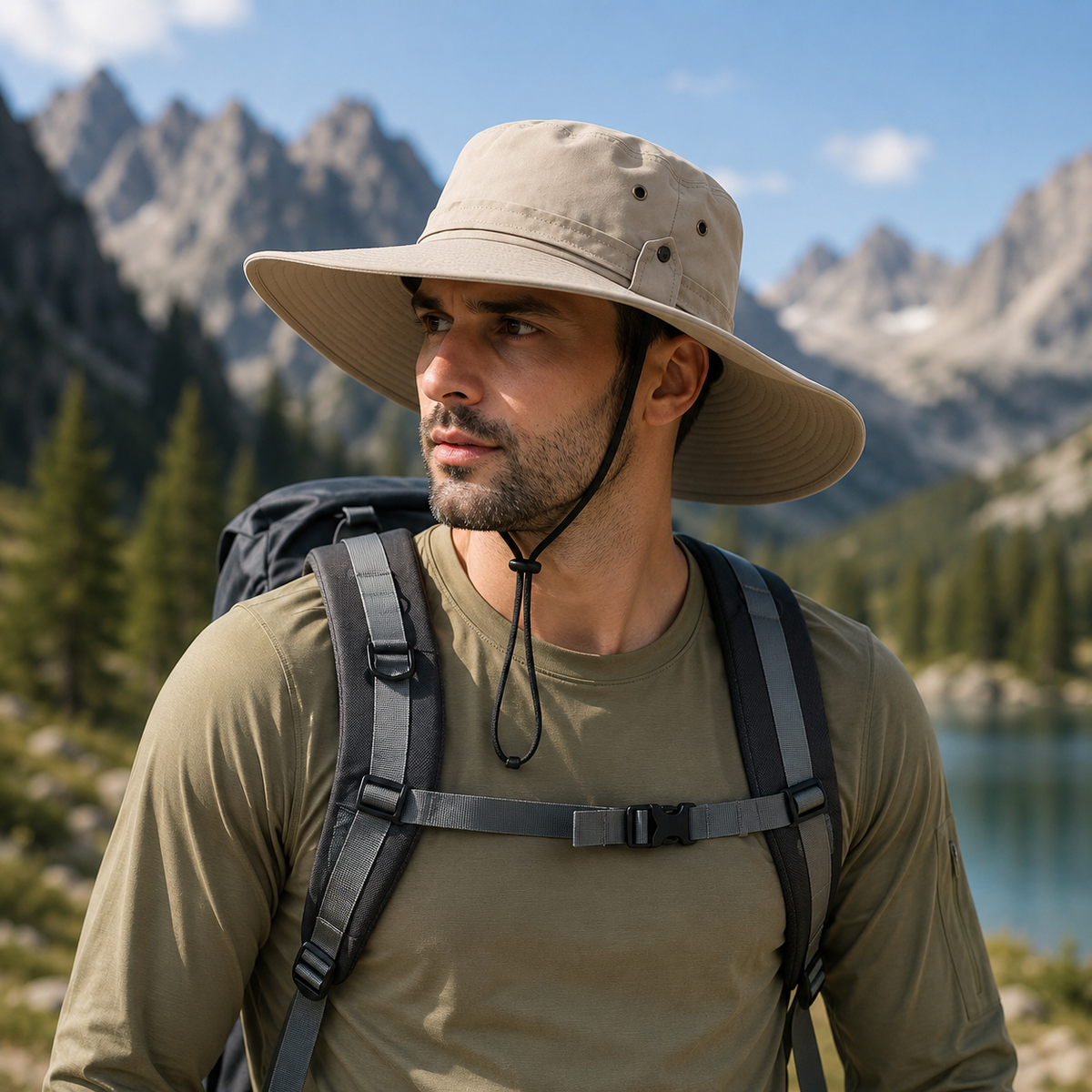 Thrives Outdoor | Solbray Wide-Brim Sun Hat 1