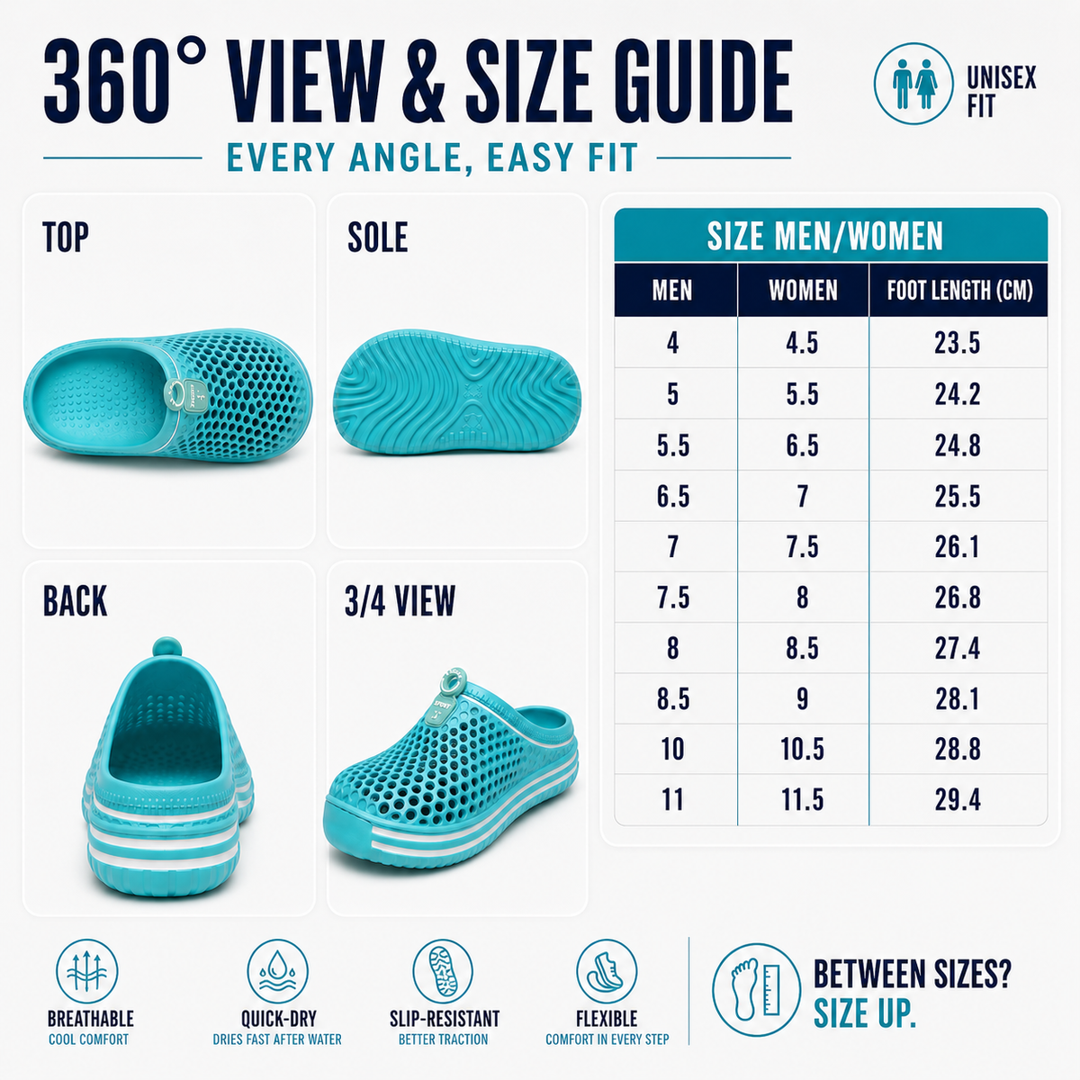 Thrives Outdoor | Splashco Hollow-Out Slip-On Water Sandal 6