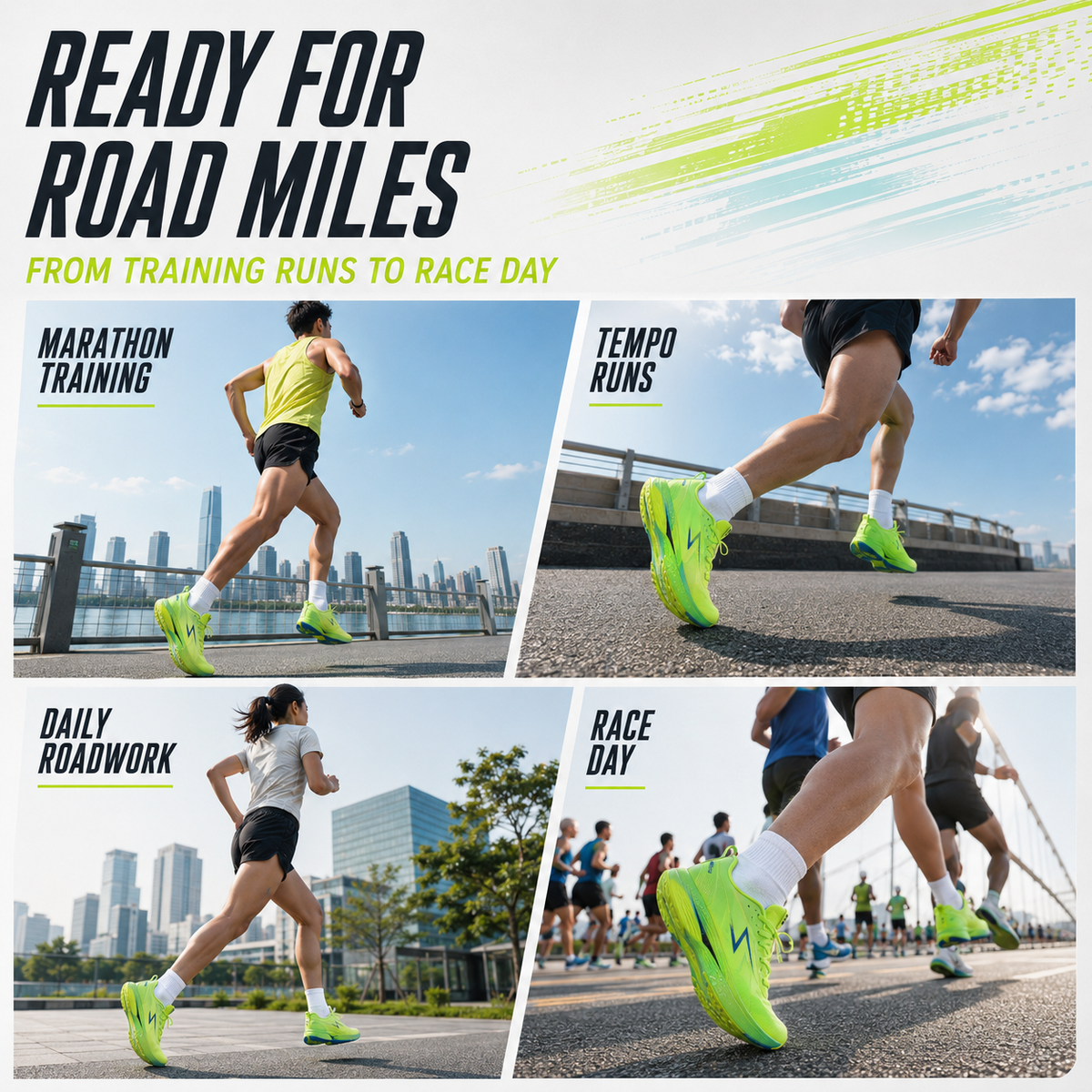 Thrives Outdoor | Stridovex Lightweight Carbon Plate Running Shoe 7