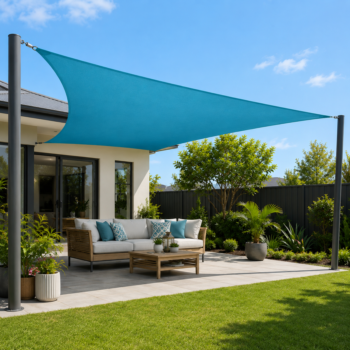 Thrives Outdoor | Sunvora Waterproof Outdoor Shade Sail 1